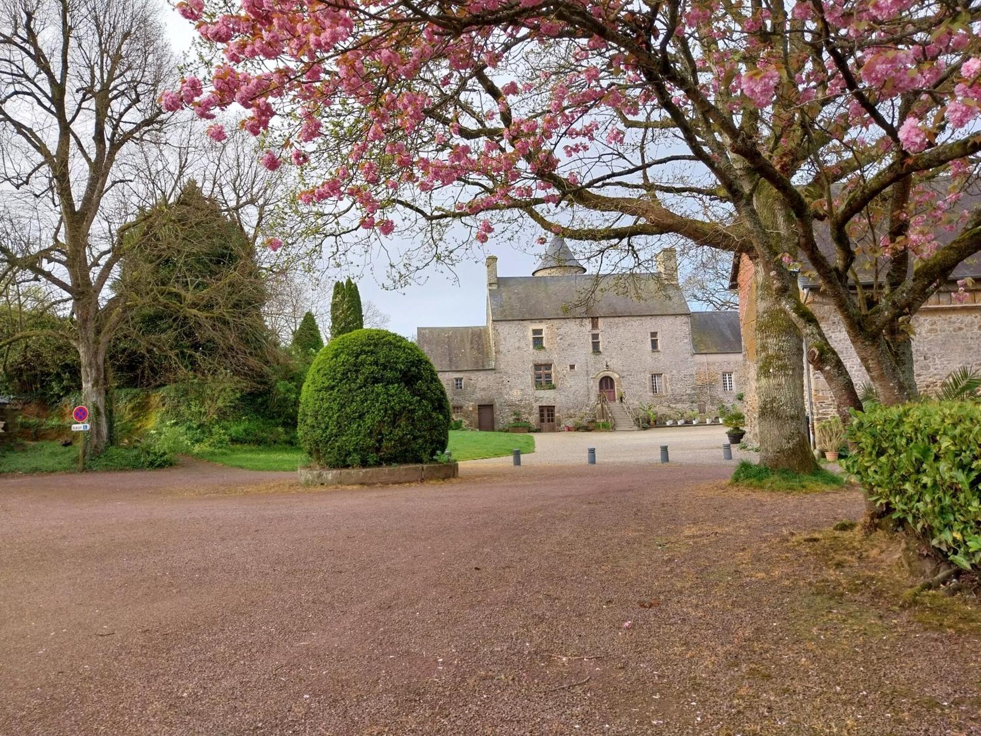 Manoir De La Foulerie Bed and Breakfast Ancteville Buitenkant foto
