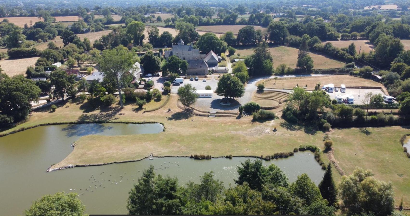 Manoir De La Foulerie Bed and Breakfast Ancteville Buitenkant foto