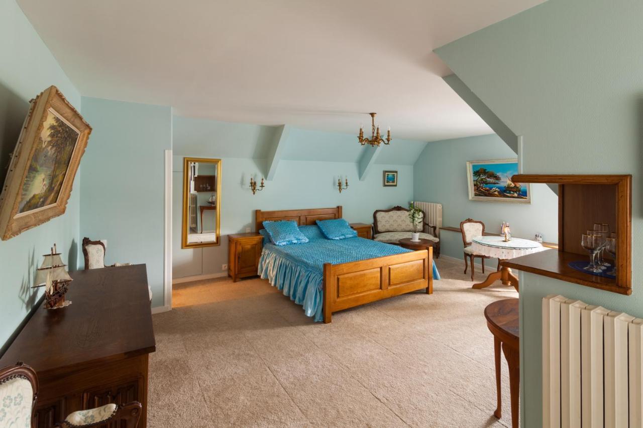 Manoir De La Foulerie Bed and Breakfast Ancteville Buitenkant foto