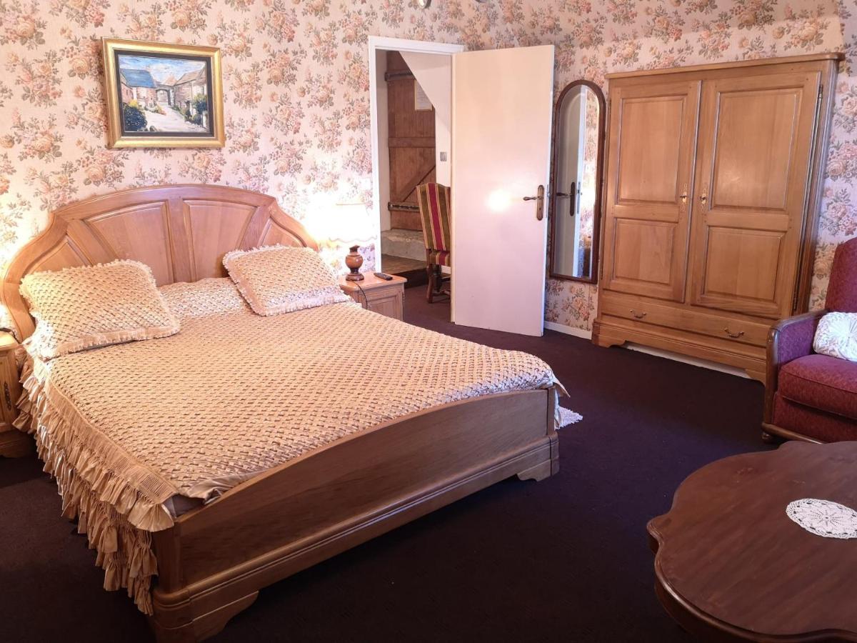 Manoir De La Foulerie Bed and Breakfast Ancteville Buitenkant foto